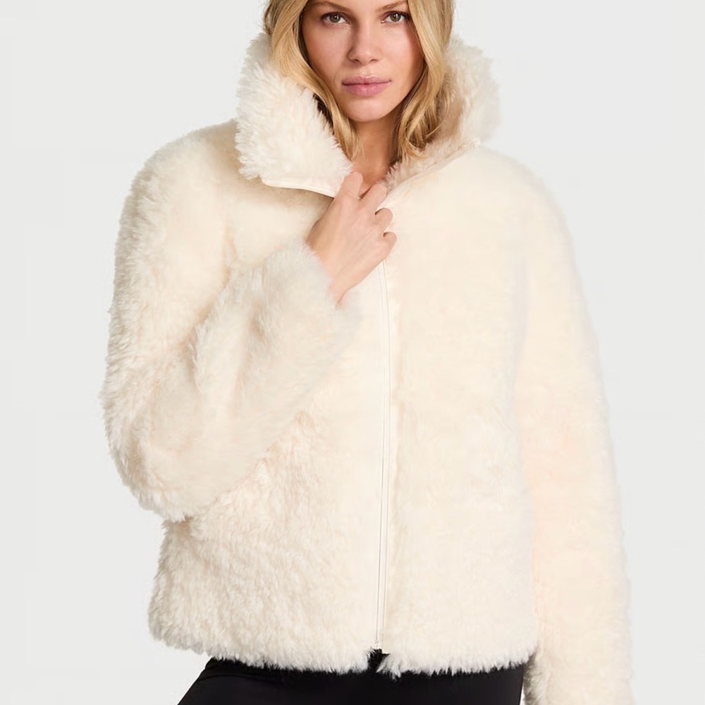 Victoria's Secret Cozy Faux Shearling Jacket